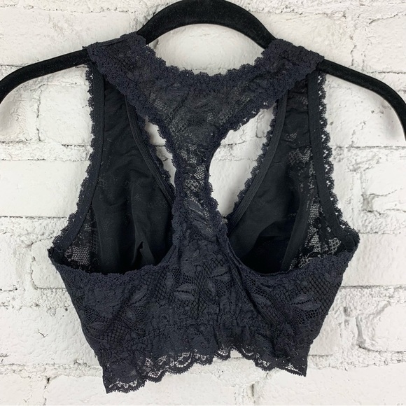 Cosabella Never Say Never Black Curvy Racie Racerback Bralette Petite - Picture 8 of 13